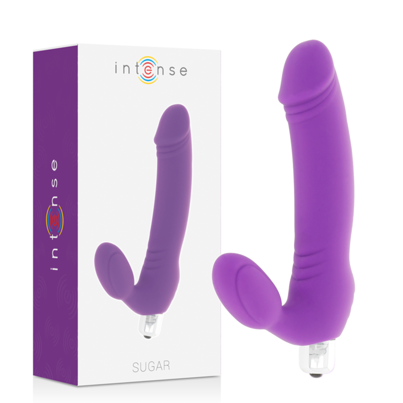 INTENSE - SUGAR SEVEN SPEEDS SILICONE LILA - JUGUETES BIENESTAR - El Arte del Placer