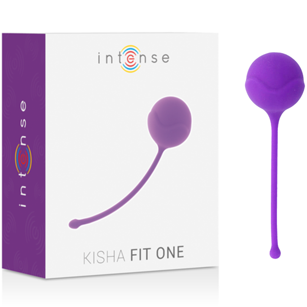 INTENSE - KISHA FIT ONE SILICONE KEGEL LILA - Bolas Chinas - El Arte del Placer