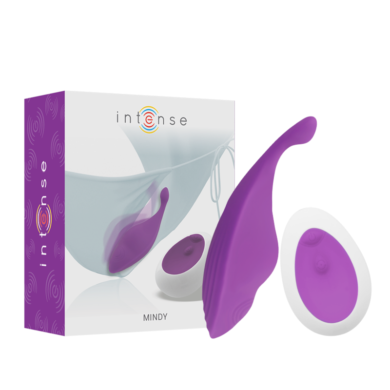 INTENSE - MINDY PANTIE CONTROL REMOTO MORADO - JUGUETES BIENESTAR - El Arte del Placer