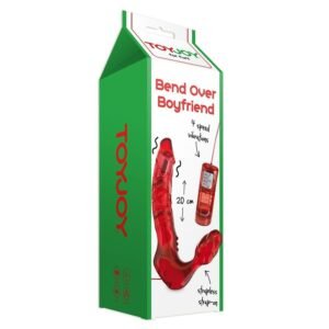 TOYJOY - ARNÉS DOBLE PENETRACIÓN SIN CORREAS CON VIBRADOR