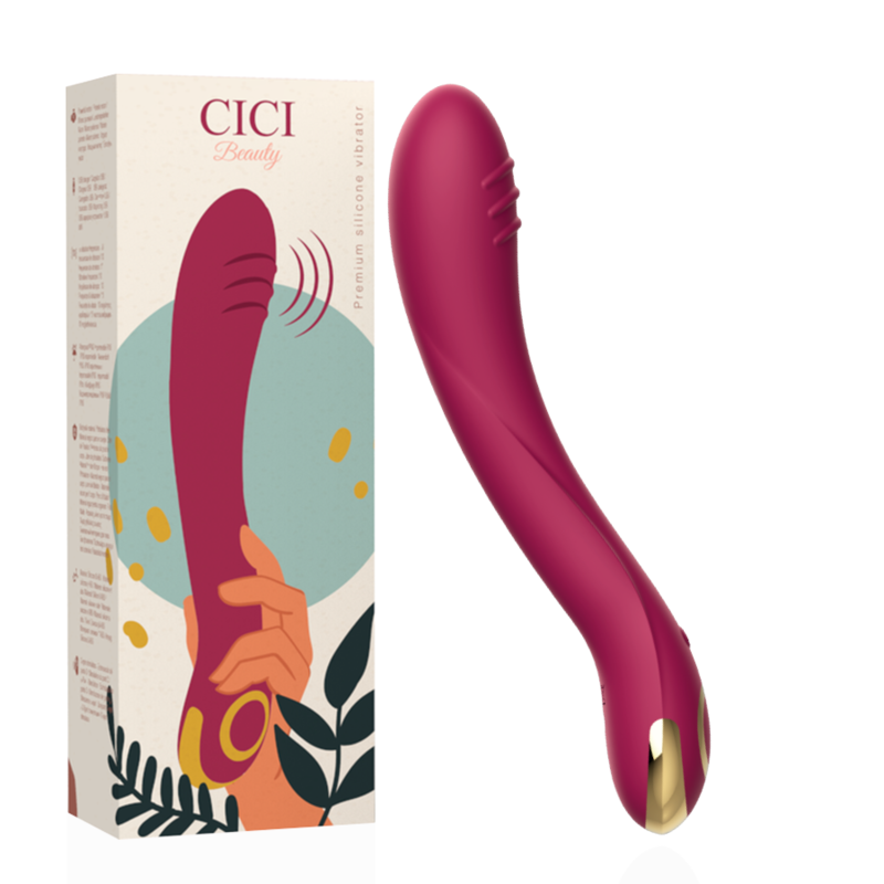 CICI BEAUTY - PREMIUM SILICONE G-SPOT VIBRATOR - JUGUETES BIENESTAR - El Arte del Placer