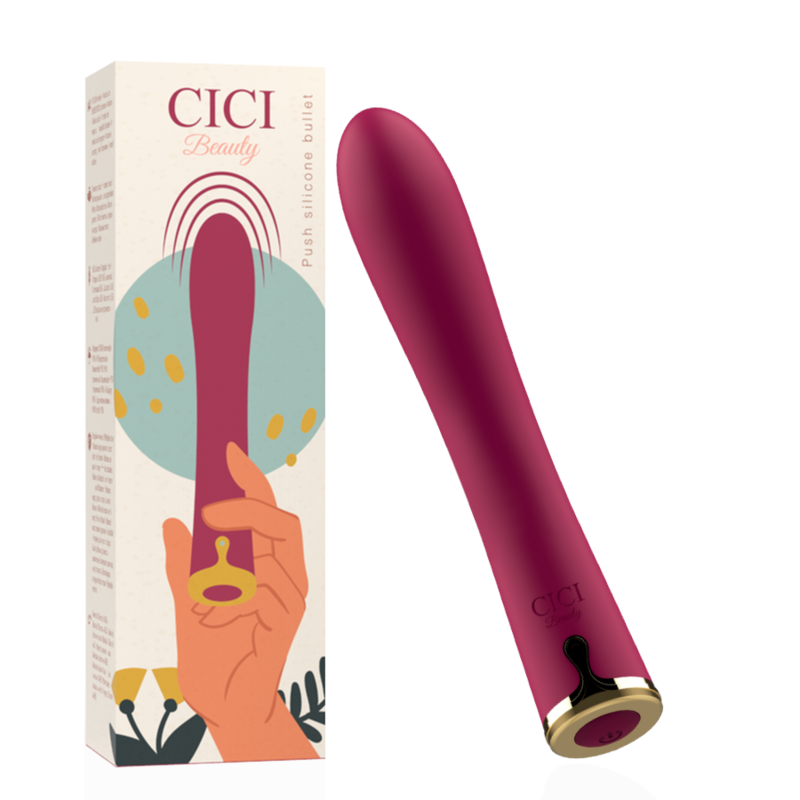 CICI BEAUTY - VIBRADOR PREMIUM SILICONE UP & DOWN - Balas vibradoras - El Arte del Placer