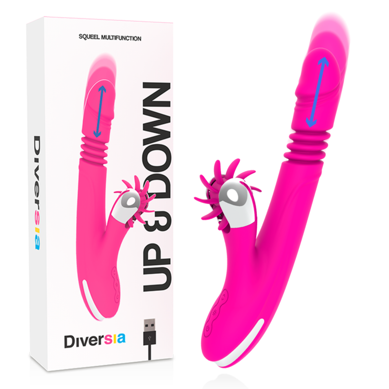 DIVERSIA - BUNNY UP & DOWN 24 CM - JUGUETES BIENESTAR - El Arte del Placer