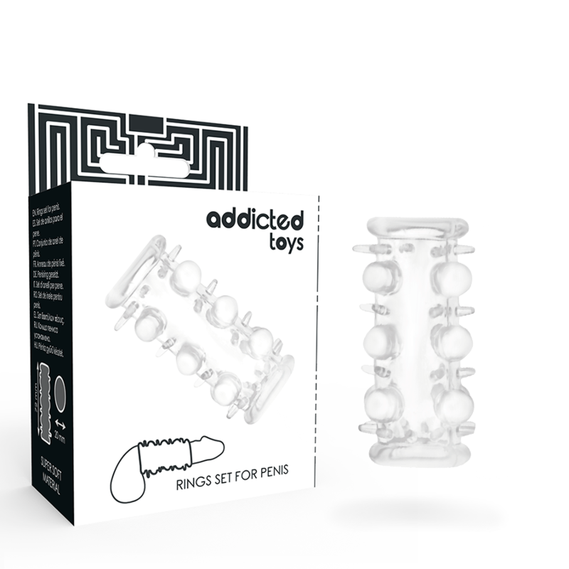 ADDICTED TOYS - FUNDA PENE CLEAR - Accesorios para el pene - El Arte del Placer