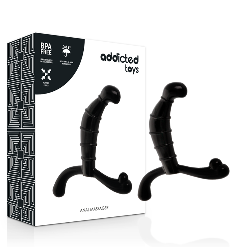 ADDICTED TOYS - PROSTATE ANAL PLEASURE NEGRO - Anal - El Arte del Placer