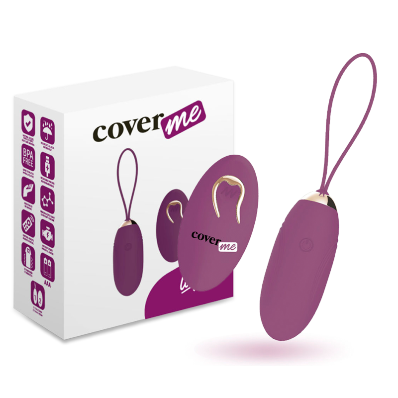 COVERME - HUEVO CONTROL REMOTO LAPI LILA - JUGUETES BIENESTAR - El Arte del Placer