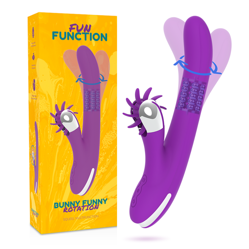 FUN FUNCTION - BUNNY FUNNY ROTATION 2.0 - JUGUETES BIENESTAR - El Arte del Placer