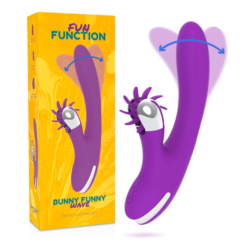 FUN FUNCTION - BUNNY FUNNY WAVE 2.0 - JUGUETES BIENESTAR - El Arte del Placer