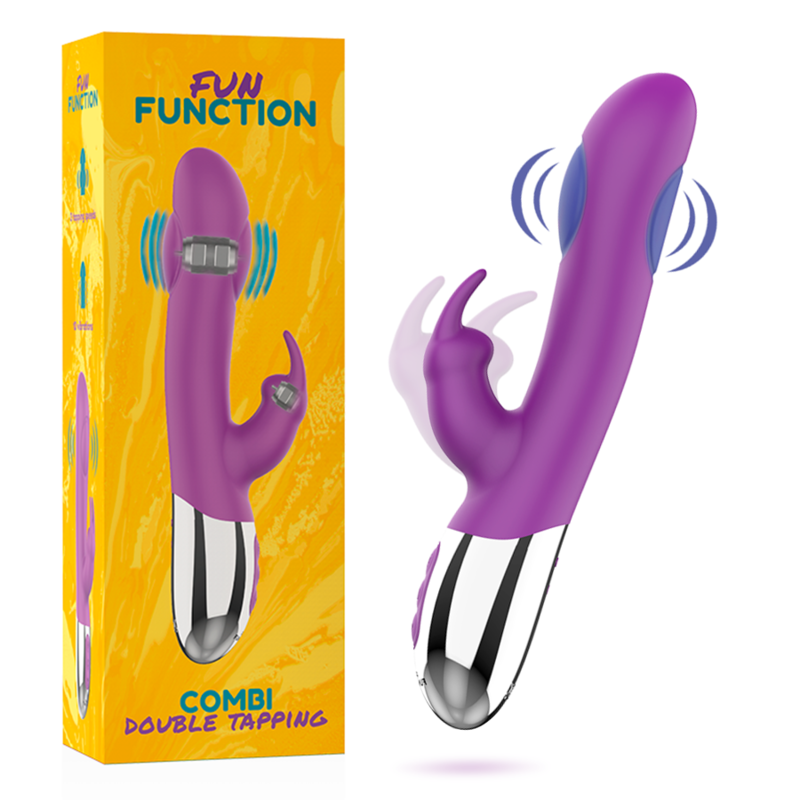 FUN FUNCTION - COMBI DOUBLE TAPPING - JUGUETES BIENESTAR - El Arte del Placer