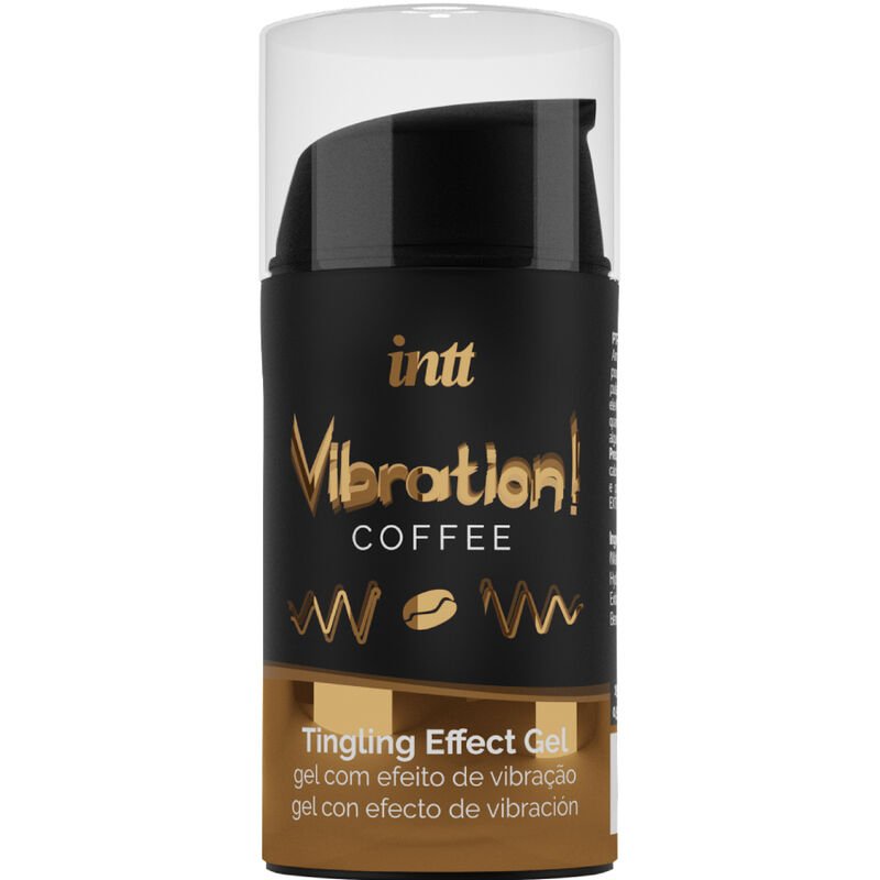 INTT - POTENTE ESTIMULANTE ÍNTIMO GEL VIBRADOR LIQUIDO CAFÉ 15ML - DROGUERÍA - El Arte del Placer