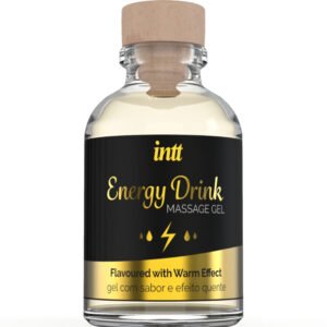 Intt Massage & Oral Sex - Gel De Masaje Con Sabor A Bebida Energetíca Y Efecto Calor