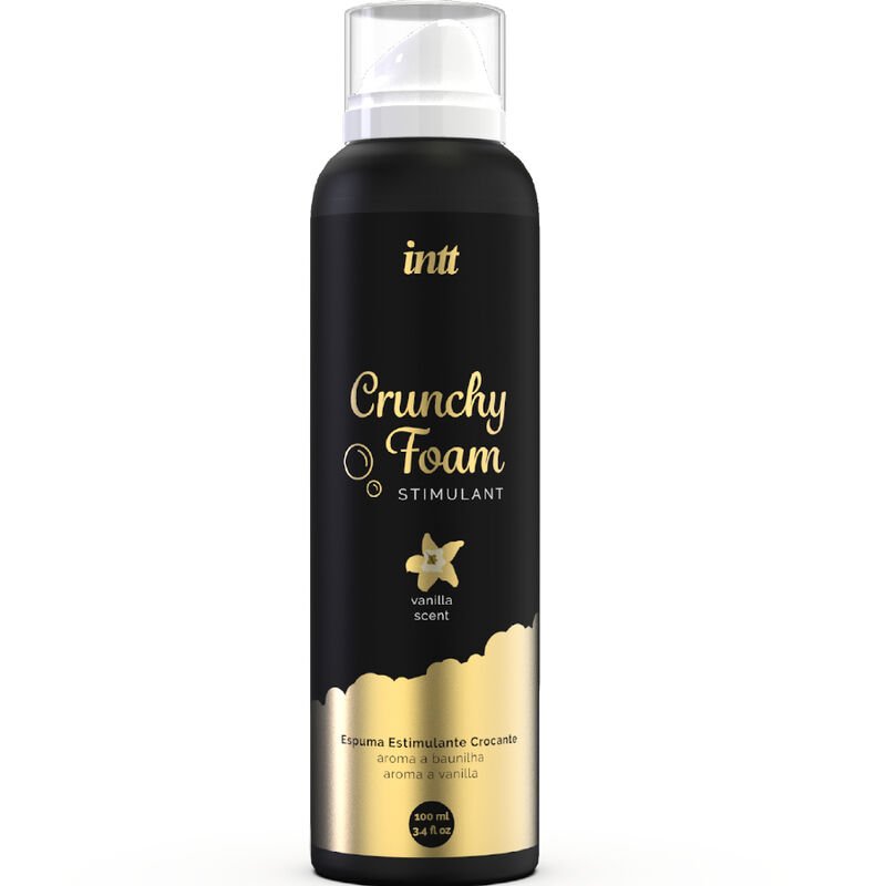 INTT MASSAGE & ORAL SEX - CRUNCHY ESPUMA ESTIMULANET CROCANTE VAINILLA - Aceites con Sabores - El Arte del Placer