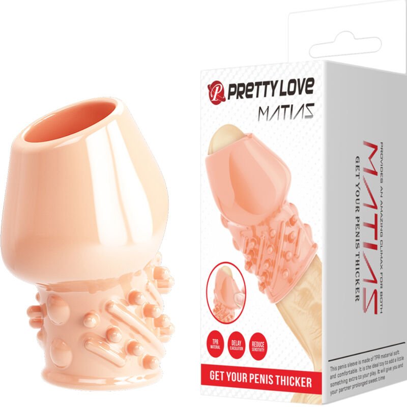 PRETTY LOVE - MATIAS ENGROSADOR PENE NATURAL - Accesorios para el pene - El Arte del Placer