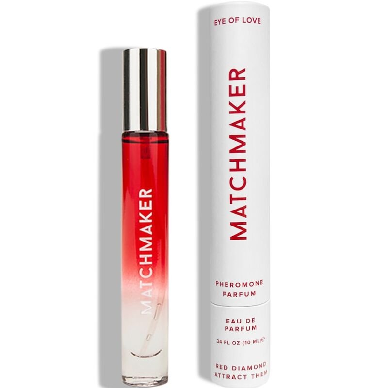 EYE OF LOVE - MATCHMAKER RED DIAMOND PERFUME PARA ÉL Y ELLA 10 ML - DROGUERÍA - El Arte del Placer