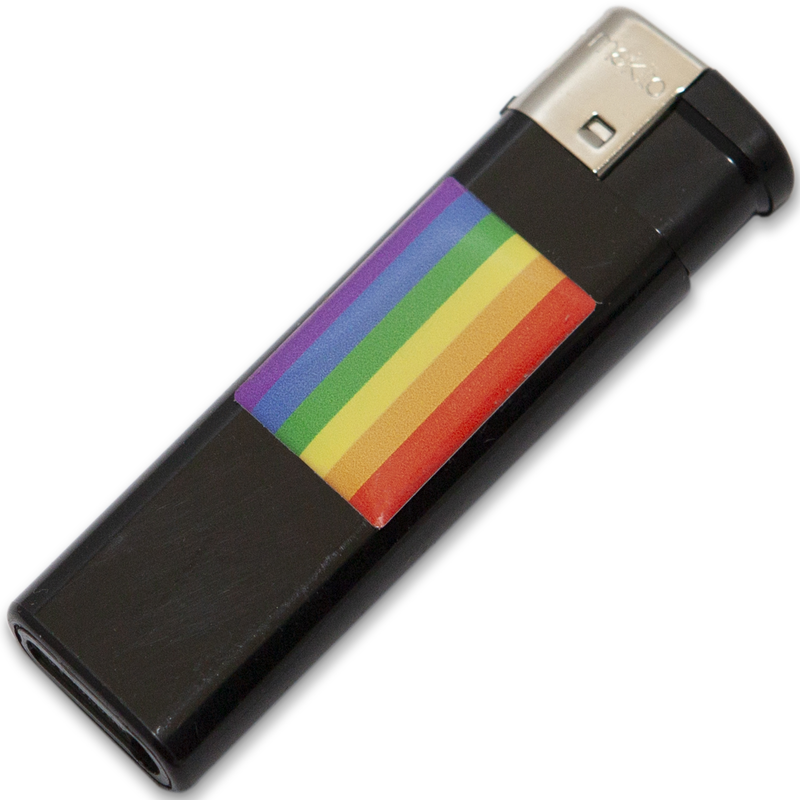 PRIDE – MECHERO CON BANDERA LGBT - Artículos divertidos - El Arte del Placer