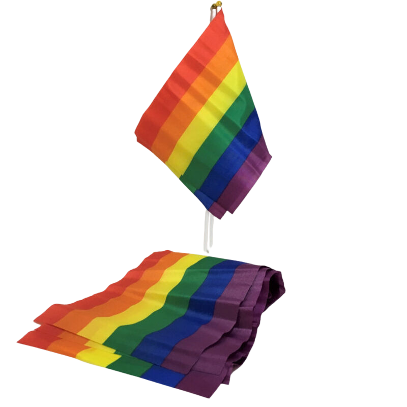 PRIDE - BANDERIN PEQUEÑO BANDERA LGBT - Artículos divertidos - El Arte del Placer