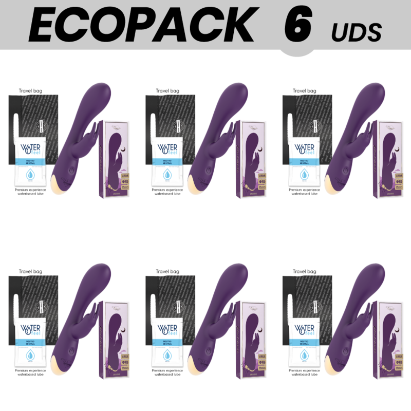 ECOPACK 6 UDS - TREASURE LAURENCE RABBIT VIBRATOR COMPATIBLE CON WATCHME WIRELESS TECHNOLOGY - JUGUETES BIENESTAR - El …