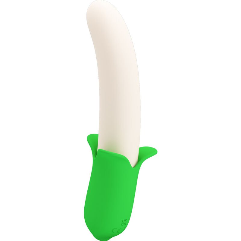 PRETTY LOVE - BANANA KNIGHT SUPER POWER 7 VIBRACIONES SILICONA - Dildos sin Vibración - El Arte del Placer