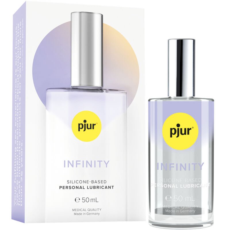 PJUR - INFINITY LUBRICANTE PERSONAL BASE SILICONA 50 ML - Base Silicona - El Arte del Placer