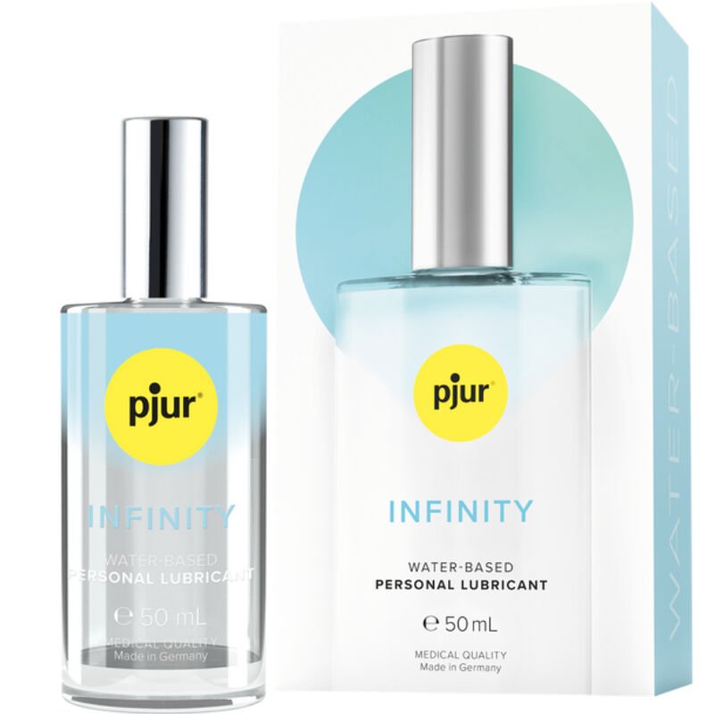 PJUR - INFINITY LUBRICANTE PERSONAL BASE AGUA 50 ML - Base Silicona - El Arte del Placer