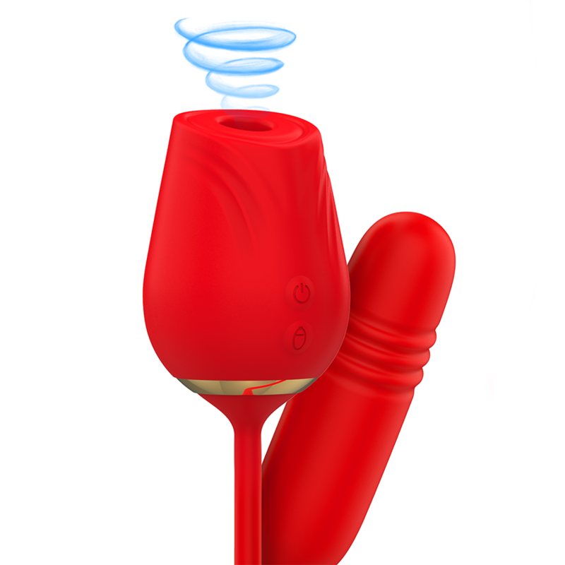 MIA - AMALFI DOBLE PLEASURE SUCCIONADOR + UP AND DOWN - Estimuladores - El Arte del Placer