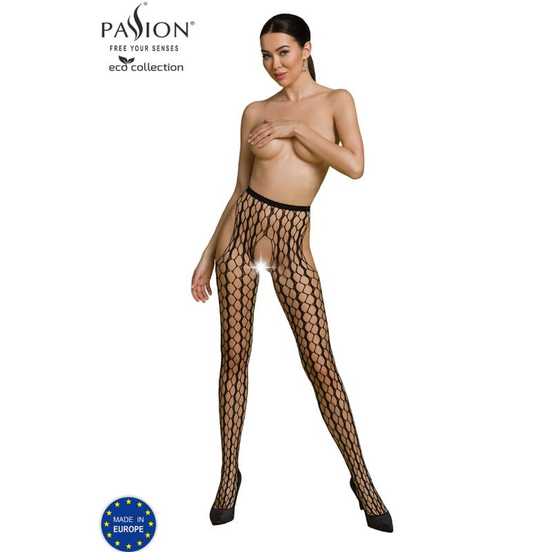PASSION – ECO COLLECTION BODYSTOCKING ECO S007 - Lencería Mujer - El Arte del Placer