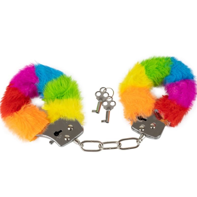 SPENCER & FLEETWOOD - ESPOSAS METAL FORRADAS ARCOIRIS - BDSM & BONDAGE - El Arte del Placer