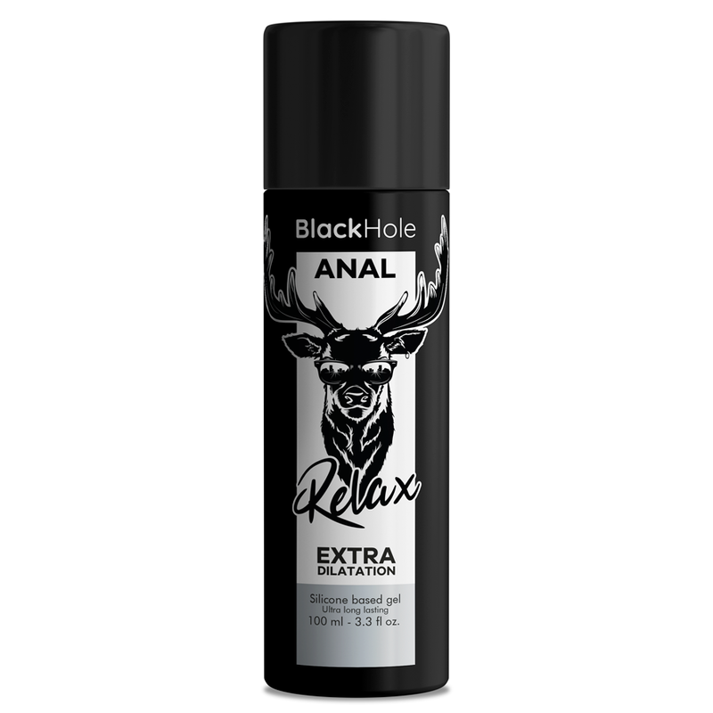 BLACK HOLE - BASE SILICONA CONCENTRADA DILATACIÓN ANAL 100 ML - Base Silicona - El Arte del Placer