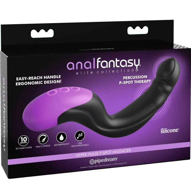HYPER-PULSE P-SPOT MASAJEADOR DE PRÓSTATA VIBRADOR - Anal - El Arte del Placer