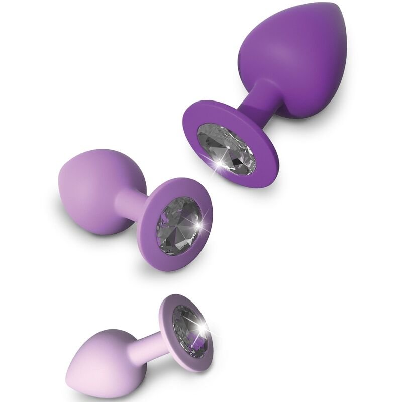 FANTASY FOR HER - SET 3 PLUG ANAL VIOLETA - Imagen 2