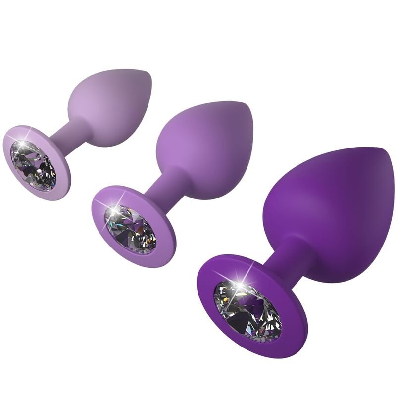 FANTASY FOR HER - SET 3 PLUG ANAL VIOLETA - Imagen 3