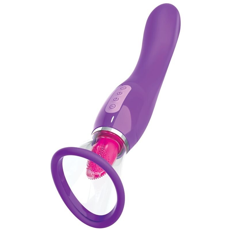 FANTASY FOR HER - SUCCIONADOR CLITORIS LENGUA ESTIMULADORA VIOLETA - Estimuladores - El Arte del Placer