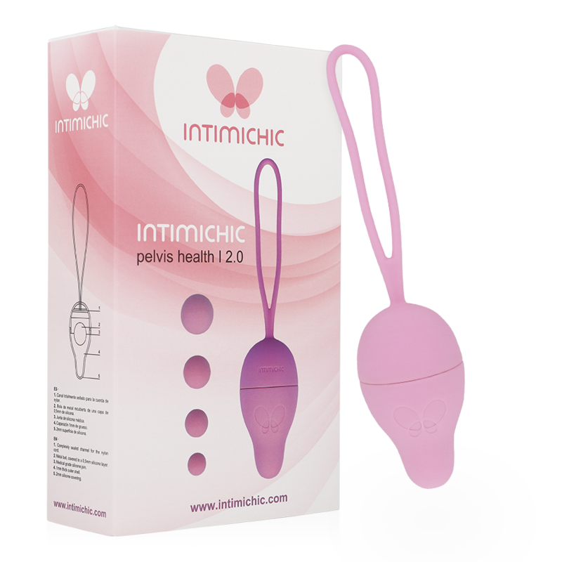 INTIMICHIC - PELVIS HEALTH I 2.0 REHABILITACIÓN PÉLVICA - Bolas Chinas - El Arte del Placer