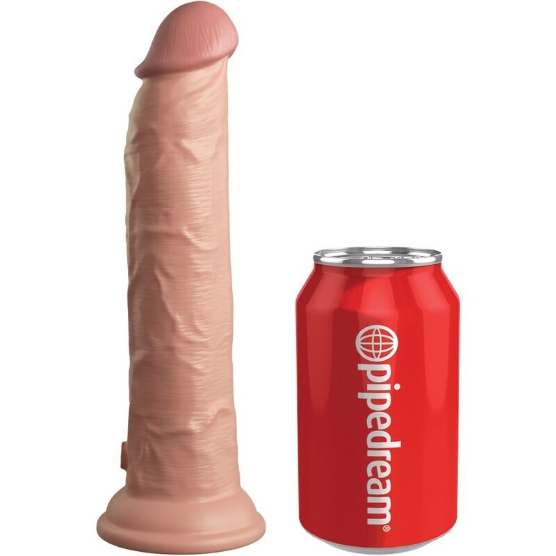 KING COCK - ÉLITE DILDO REALÍSTICO SILICONA 23 CM - Dildos sin Vibración - El Arte del Placer