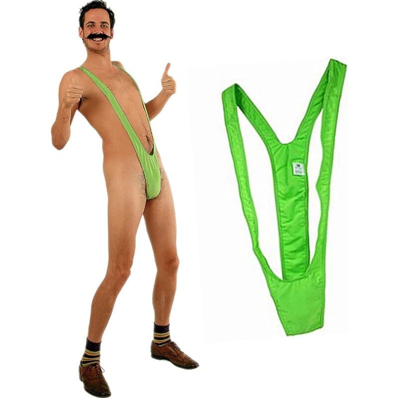 DIABLO PICANTE - TRIKINI HOMBRE VERDE - Artículos divertidos - El Arte del Placer
