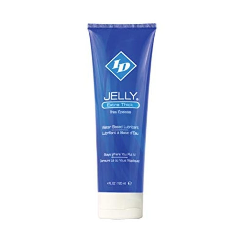 ID JELLY - LUBRICANTE BASE AGUA EXTRA THICK TRAVEL TUBE 120 ML - Base Agua - El Arte del Placer