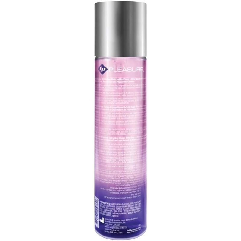 ID PLEASURE - LUBRICANTE BASE AGUA TINGING SENSATION 500 ML - Base Agua - El Arte del Placer