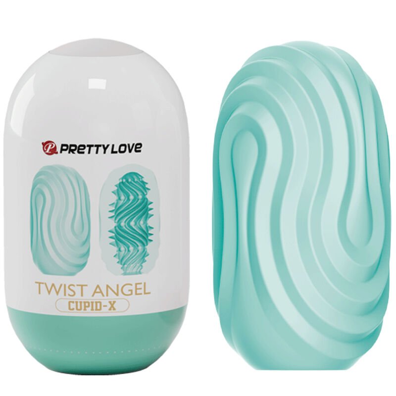 PRETTY LOVE - HUEVO MASTURBADOR TWIST ANGEL CUPID - JUGUETES BIENESTAR - El Arte del Placer