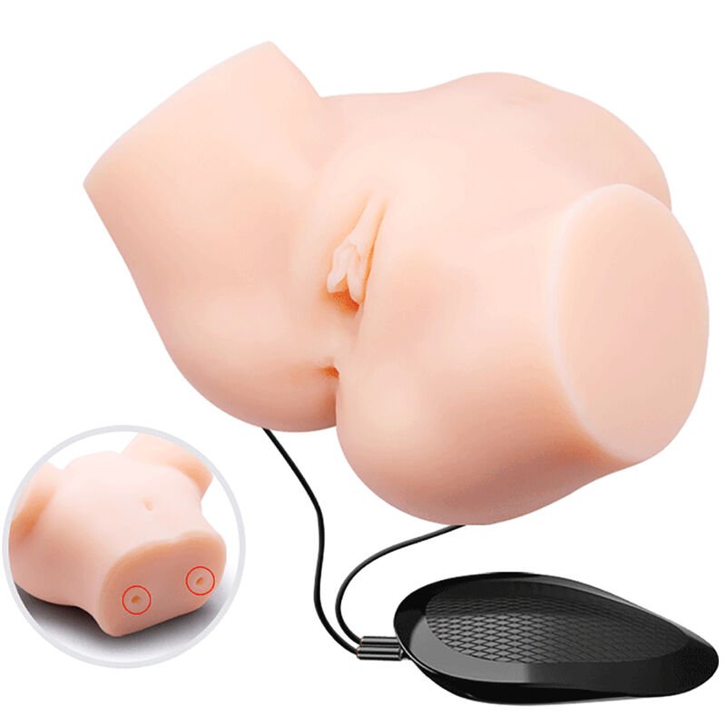 CRAZY BULL - VAGINA Y ANO REALÍSTICOS VIBRADOR SAMANTHA - JUGUETES BIENESTAR - El Arte del Placer