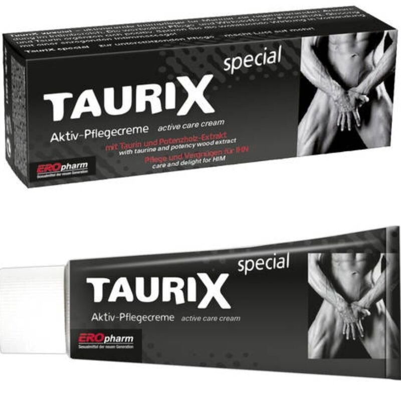 JOYDIVION EROPHARM - TAURIX CREMA VIGORIZANTE ESPECIAL 40 ML - Aumento Erección - El Arte del Placer