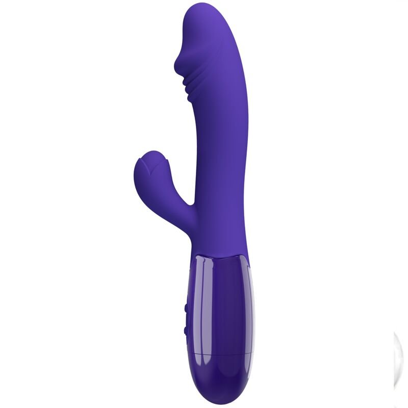 PRETTY LOVE - SNAPPY YOUTH VIBRADOR & ESTIMULADOR PUNTOG VIOLETA - JUGUETES BIENESTAR - El Arte del Placer