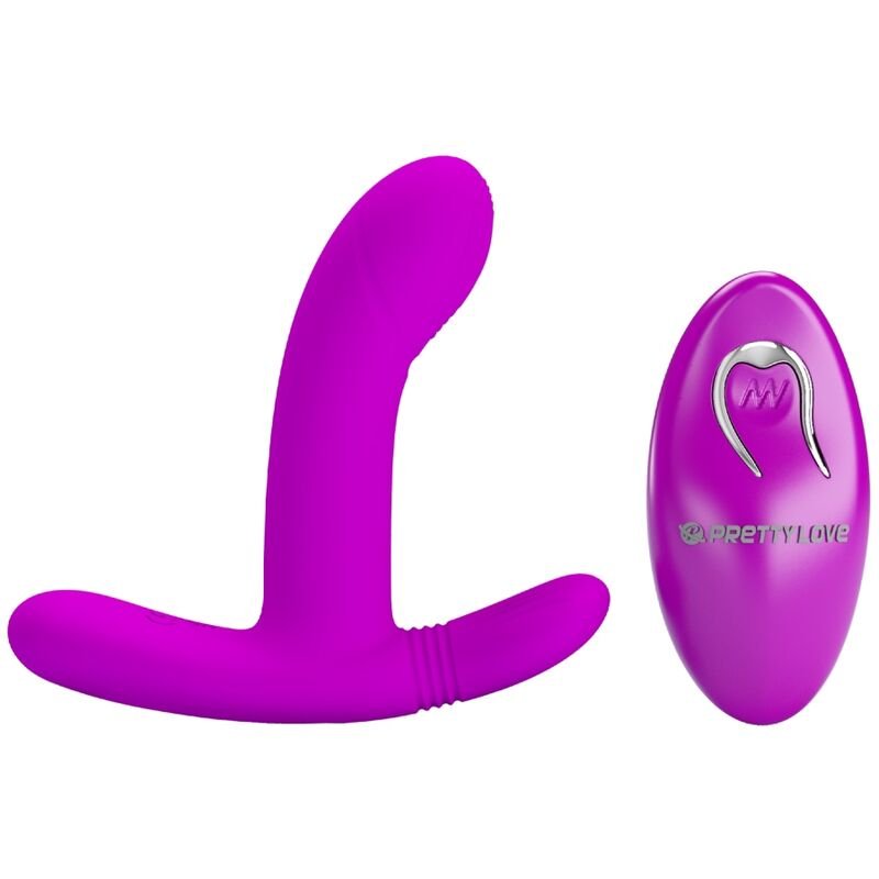 PRETTY LOVE - GERI MASAJEADOR CLITORIS CONTROL REMOTO ROSA - JUGUETES BIENESTAR - El Arte del Placer