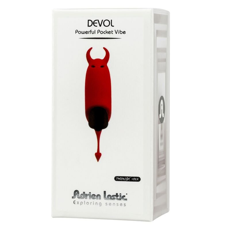 ADRIEN LASTIC - DEVOL VIBRADOR DE BOLSILLO DEMONIO - JUGUETES BIENESTAR - El Arte del Placer