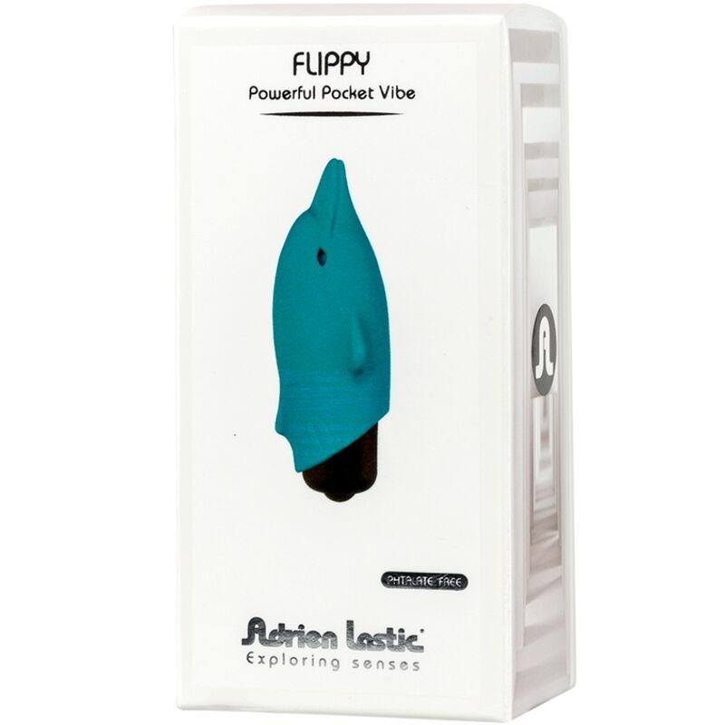 ADRIEN LASTIC - FLIPPY VIBRADOR DE BOLSILLO DELFÍN - JUGUETES BIENESTAR - El Arte del Placer