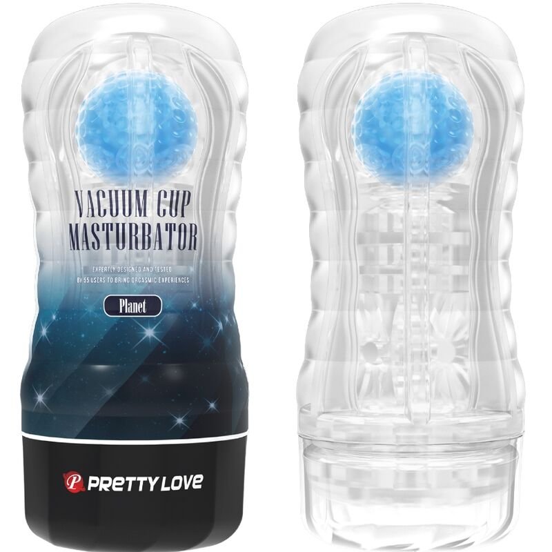 PRETTY LOVE - PLANET FUNDA MASTURBADORA AZUL - JUGUETES BIENESTAR - El Arte del Placer
