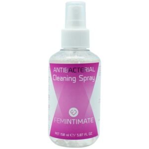 FEMINTIMATE - LIMPIADOR JUGUETES ANTIBACTERIANO SPRAY 150 ML - Desinfección y Mantenimiento - El Arte del Placer