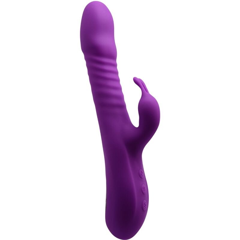 ALIVE - ROMAX VIBRADOR RABBIT SILICONA VIOLETA - JUGUETES BIENESTAR - El Arte del Placer