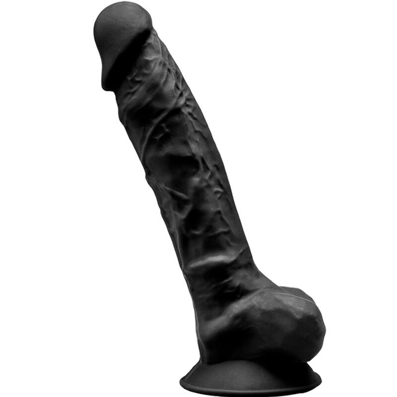SILEXD – MODELO 1 PENE REALÍSTICO SILICONA PREMIUM SILEXPAN 20 CM - Dildos sin Vibración - El Arte del Placer