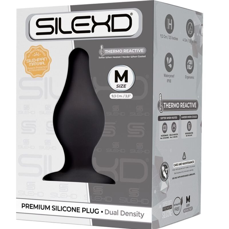SILEXD – MODELO 2 PLUG ANAL SILICONA PREMIUM SILEXPAN PREMIUM TERMORREACTIVO TALLA - Anal - El Arte del Placer