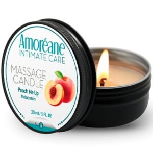 AMOREANE - VELA DE MASAJE MELOCOTON 30 ML - DROGUERÍA - El Arte del Placer
